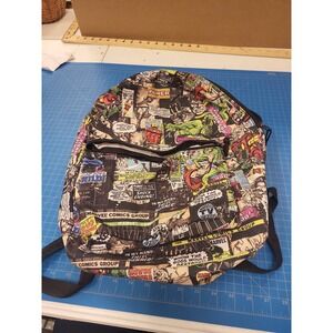 Marvel Comics Group Backpack Superhero Comic Book Print‎ School Bag